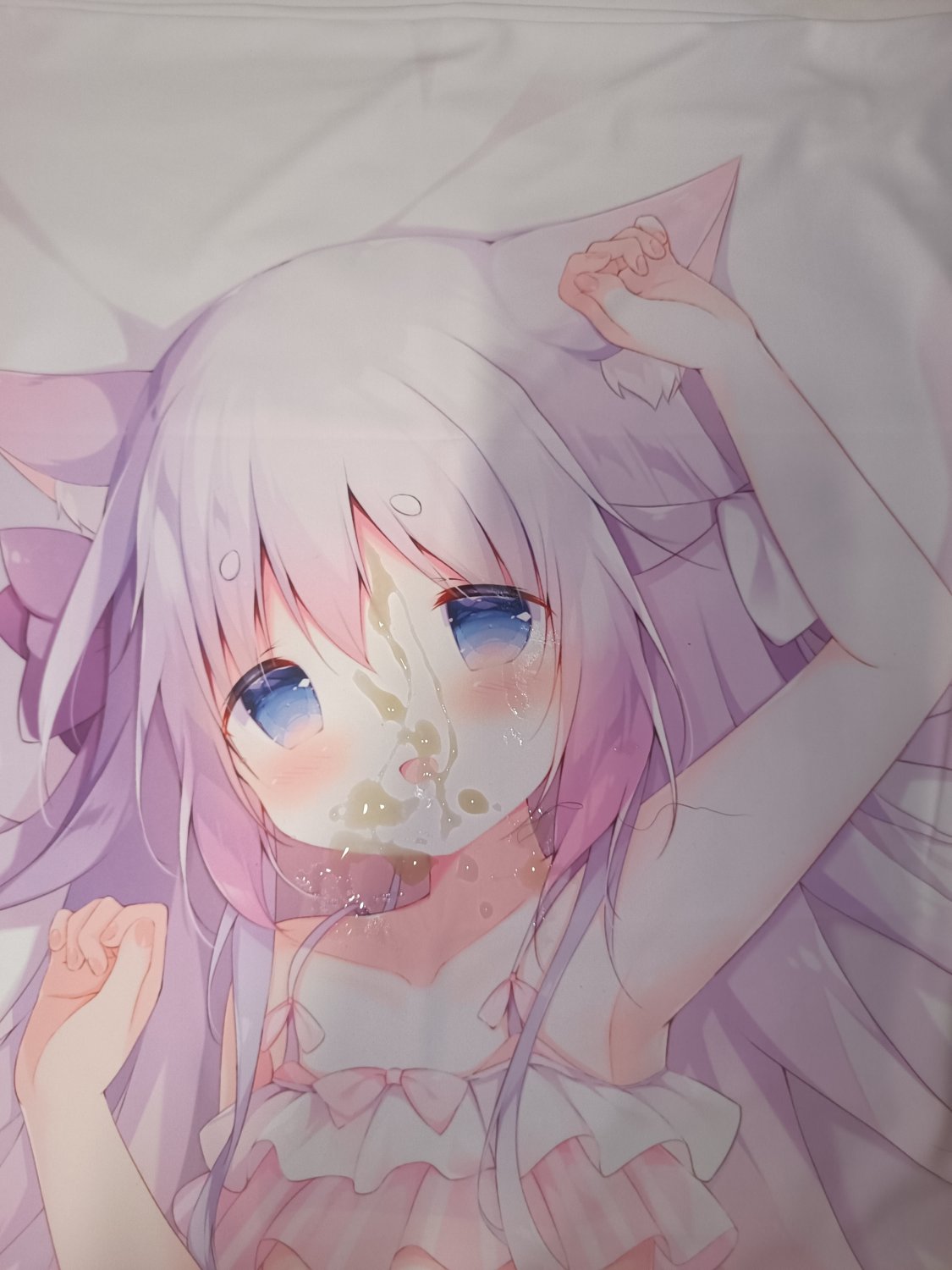 抱き枕ぶっかけ 绫月乃萝(20240218) dakimakura bukkake 無洗浄ぶっかけ #SV22TrED