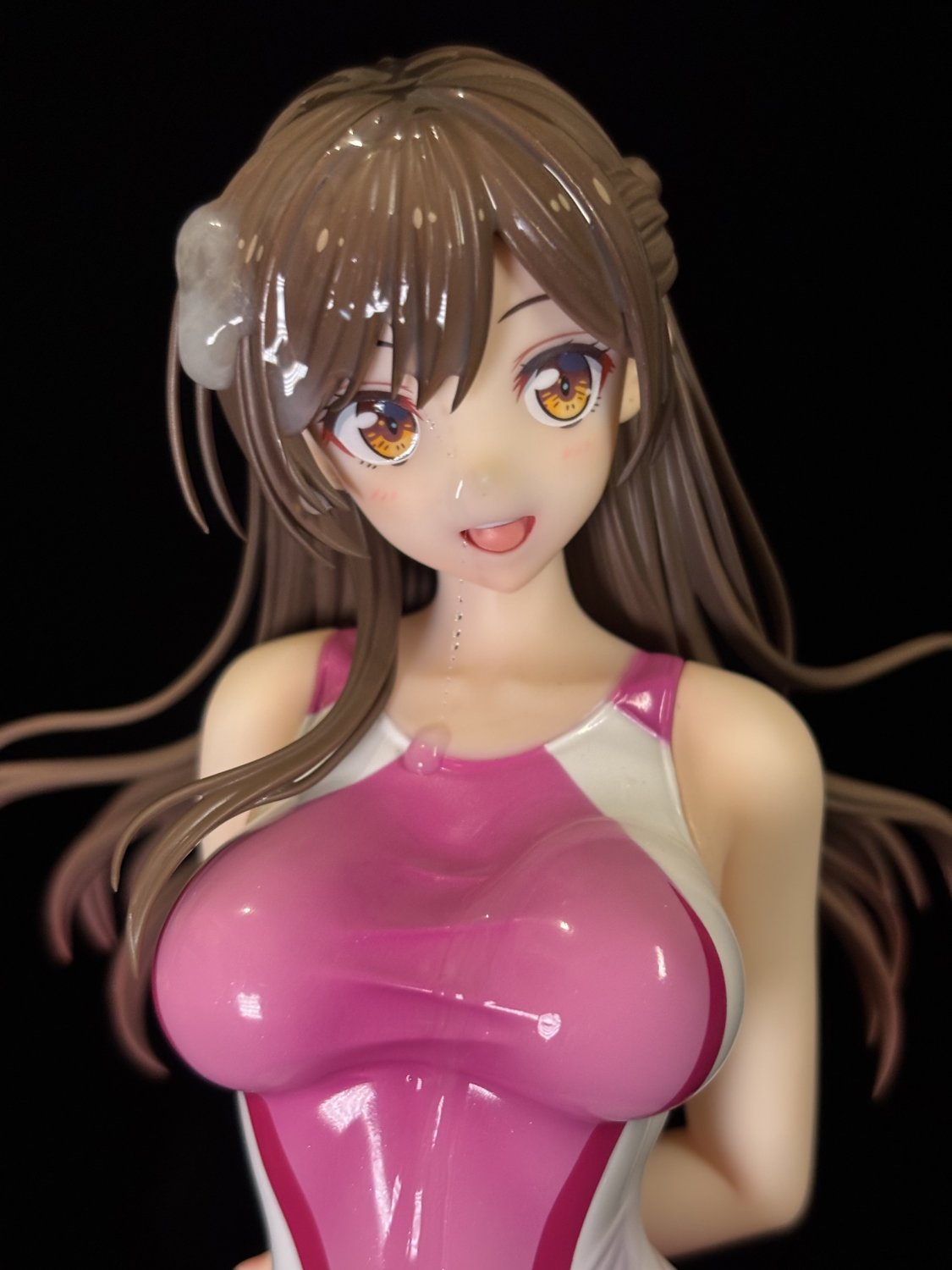 【#144】フィギュアぶっかけ 水原千鶴 競泳水着Ver. | SOF Chizuru Mizuhara Swimwear Ver. Figure Bukkake #nPGikn5E